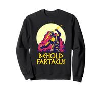 Behold Fartacus Camisa Fart Joke Greek Gods Spartan Funny Tee Sudadera
