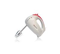BEHOME Batidora eléctrica para pasteles y masas | Varillas para montar con ganchos para amasar incluidos | Batidora eléctrica de cocina 150 W y 5 velocidades de ajuste