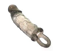 BeHorny Anillo para pene, eje acanalado y anillo para el escroto