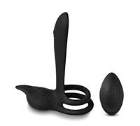 BeHorny Vibrador para parejas, vibrador para pene doble vibrador para punto G y clítoris para parejas, juguetes sexuales para adultos