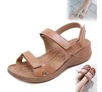 behound Fairsoma Orthopedic Sandals, Women Premium Orthopedic Open Toe Sandals, Women's Comfy Casual Orthotic Sandals (40,Yellow)