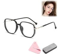behound Glassesify Women's Portable Fashion Anti-Blue Light Reading Glasses, Glassify Reading Glasses For Women (3 x,Black)