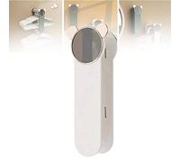 behound Hanger Organizer Multifunctional Portable Large Capacity Wall Mounted Hook Storage Rack Cartoon Clothes Hanger Storage Stacker Stretchable Organizer (White)