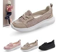 behound Kotsas Orthopedic Shoes For Women, Breathable Arch Support Non-Slip Shoes, Walkclouds Orthopedic Women Shoes (42,Khaki)