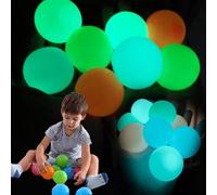 behound Lumi Balls, Lumiballs - Ultimate 4pc Set, Dreamballs - Dream Balls Glow In The Dark That Come Back, Lumi Glow Balls That Stick To Ceiling for Kids Adults (16 Pcs,6cm)