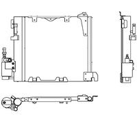 BEHR HELLA SERVICE 8FC 351 301-371 *** PREMIUM LINE *** Condensador, aire acondicionado