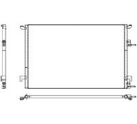 BEHR HELLA SERVICE 8FC 351 309-371 *** PREMIUM LINE *** Kondensator, Klimaanlage