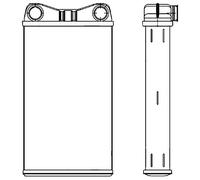 BEHR HELLA SERVICE 8FH 351 000-541 Wärmetauscher, Innenraumheizung