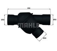 Behr thermot-tronik TH 24 79 Termostato, refrigerante