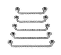 Behrend - Asidero de acero inoxidable para ducha (40 cm)