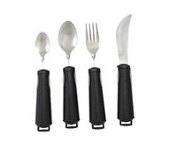 Behrend Cubiertos Flex, flexible, cuchara, cuchillo y tenedor, mango de goma antideslizante, forma A Elegir)