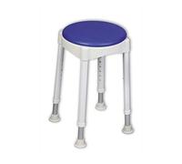 Behrend ducha taburete con Soft Pad de ducha silla duschhilfe - Taburete de baño de 7 alturas.