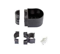 Behrend - Soporte para bastón de andador (plástico), color negro