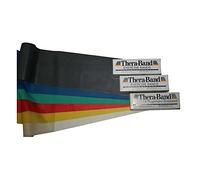 Behrend Thera-Band - Banda elástica para ejercicios (100% látex natural, 5,5 m, 45,5 m), 6 colores