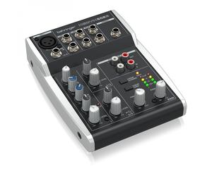 Behringer 502S Analog Mixer with USB Streaming Interface