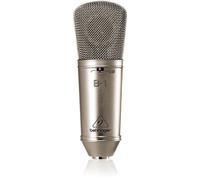 Behringer B-1 Micrófono de Condensador de Estudio de Diafragma Grande con Pulverizador de Oro