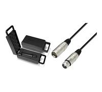 Behringer Best Price Square Microphone, Dynamic XM8500 XM8500 by Adam Hall Cables 3 Star MMF 0300 - Cable de Micro de XLR Hembra a XLR Macho 3 m