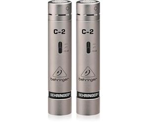 Behringer C-2 2 Micrófonos Emparejados De Condensador Para Estudio USB