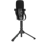 Behringer D2 Podcast Pro Micrófono USB dinámico de diafragma grande, Negro -