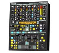 BEHRINGER DDM4000 5-Channel Digital DJ Mixer Sampler MIDI 4FX Dual BPM Counter