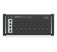 Behringer SD16 I/O Stage Box con 16 preamplificadores Midas controlables a distancia, 8 salidas, red AES50 y concentrador de monitoreo personal ULTRANET