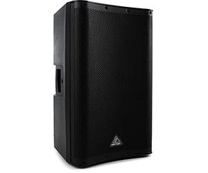 Behringer DR115DSP Sistema De Sonido PA Con Altavoces De 15 Pulgadas, 1400 Vatios, Activos, Con DSP Y Mezclador De 2 Canales