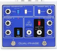 Behringer Pedal Phaser DUAL-PHASE - Analógico doble, 12 optoacopladores, ext. 9-12V CC (no incluida)