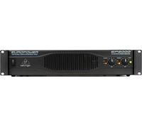 Behringer EUROPOWER EP2000 Amplificador de potencia estéreo profesional de 2000 vatios con tecnología ATR (respuesta transitoria acelerada)