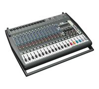 Behringer EUROPOWER PMP6000 Mezclador autoamplificado de 1600 vatios y 20 canales con procesador Dual Multi-FX y sistema de detección de retroalimentación FBQ
