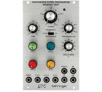 Behringer FILTRO MULTIMODO / MÓDULO DE RESONADOR 1047 Legendary 2500 Series 12dB Módulo de filtro variable de estado para Eurorack