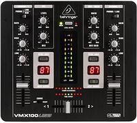 Behringer PRO MIXER VMX100USB Mezclador DJ profesional de 2 canales con interfaz USB/Audio, contador BPM y control VCA