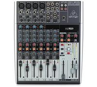 Behringer Mezclador Behringer XENYX 1204USB Premium de 12 entradas y 2/2 buses con preamplificadores y compresores de micrófono XENYX, ecualizadores británicos e interfaz de audio/USB