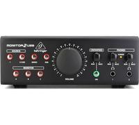 Behringer MONITOR2USB Altavoz de gama alta y controlador de monitoreo de auriculares con control VCA e interfaz de audio USB