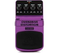 Behringer OVERDRIVE/DISTORTION OD300 Pedal de efectos de distorsión/overdrive de 2 modos