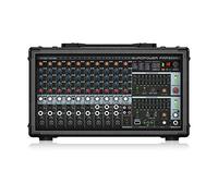 Behringer PMP2000D Mezclador autoamplificado de 14 canales y 2000 vatios con procesador Klark Teknik Multi-FX y opción inalámbrica