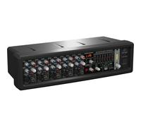 Behringer EUROPOWER PMP550M Mezclador autoamplificado de 500 vatios y 5 canales con procesador Klark Teknik Multi-FX, sistema de detección de retroalimentación FBQ y opción inalámbrica