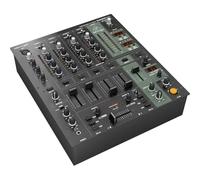 Behringer Pro Mixer profesional de 5 canales para DJ DJX900USB con Infinium crossfader VCA sin contacto, Efectos Digitales Avanzados y USB/interfaz de audio