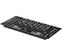 Behringer PRO MIXER VMX1000USB Mezclador de DJ profesional de 7 canales con montaje en rack con interfaz de audio/USB, contador de BPM y control VCA