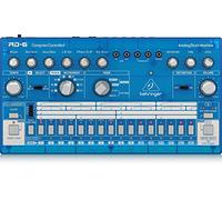 Behringer RD-6-BB Caja de ritmos analógica clásica con 8 sonidos de batería, secuenciador de 16 pasos y efecto de distorsión