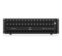 Behringer S32 I/O Box con 32 preamplificadores Midas controlables a distancia, 16 salidas y red AES50 con tecnología Klark Teknik SuperMAC