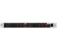 Behringer SUPER-X PRO CX3400 V2 Crossover estéreo de alta precisión de 2 vías/3 vías/mono de 4 vías con limitadores, retardos de tiempo ajustables y corrección de bocina de CD