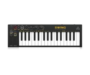 Behringer SWING Teclado controlador MIDI USB de 32 teclas con secuenciador de 64 pasos