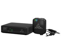 Behringer ULM300LAV Sistema inalámbrico digital de alto rendimiento de 2,4 GHz con micrófono Lavalier, transmisor de petaca y receptor