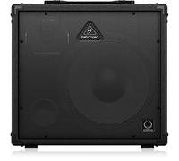 Behringer ULTRATONE KXD12 Sistema PA de 600 vatios y 4 canales/amplificador de teclado con altavoz Turbosound original de 12", procesador Klark Teknik Multi-FX y detección de retroalimentación FBQ