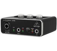 BEHRINGER UM2 U-PHORIA Interfaz 2 x 2 USB tarjeta de audio 2 en 2 salida preamplificador micrófono Software PC Mac EX-DEMO