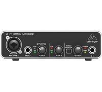 BEHRINGER UMC22 USB Interfaz de Audio 2x2 Grabación MIDAS Mic Preamplificador...