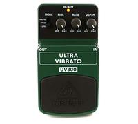 Behringer UV300 4033653052603 - Pedal de efecto vibrato para guitarra, color verde