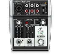 Behringer 302USB Mezclador de 5 entradas con preamplificador de micrófono XENYX e interfaz de audio/USB, Compatible con PC y Mac