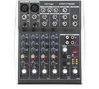 Behringer XENYX 802S - Mezclador analógico de 8 entradas con interfaz de transmisión USB