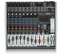 Mezclador Behringer X1222USB 4 canales 24bit 48kHz con USB y XLR